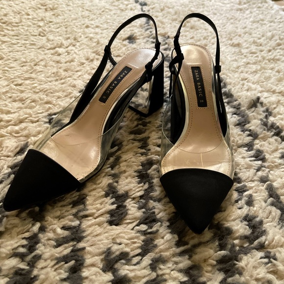 COPY - Zara sling back heels - Picture 2 of 4